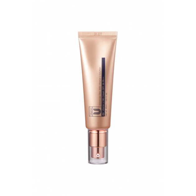 Cuskin Vitamin U BB Cream SPF 28 PA++ 45ml  ВВ-крем потрійної дії з вітаміном U і пептидами