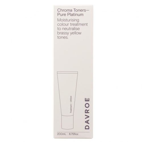Davroe Chroma Colour Treatments Pure Platinum Toner 200ml Тонуючий бальзам для волосся