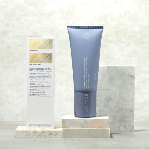 Davroe Chroma Colour Treatments Pure Platinum Toner 200ml Тонуючий бальзам для волосся