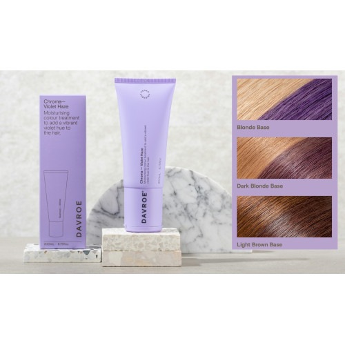 Davroe Chroma Colour Treatments Violet Haze 200ml Тонуючий бальзам для волосся