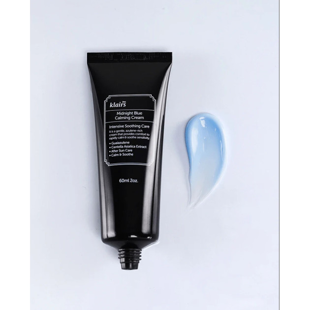 Dear Klairs MINI Midnight Blue Calming Cream 20ml Заспокійливий нічний крем для обличчя