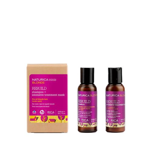 Rica Blonde Minis Дорожный мини набор для ухода за светлыми волосами