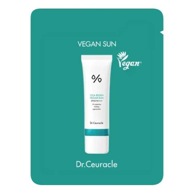 SAMPLE Dr.ceuracle Сica Regen Vegan Sun Зразок сонцезахисного крему з центелою