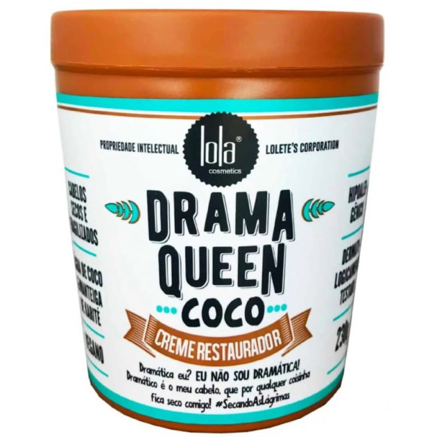 Lola Cosmetics Drama Queen Coco Mask 230g Поживна маска для сухого та ламкого волосся.
