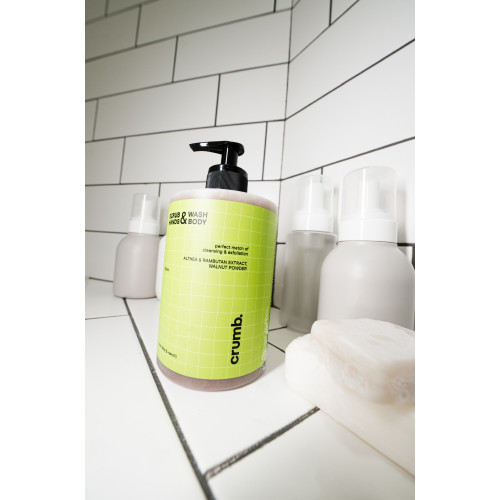 Crumb Cannabis & neroll 500ml Гель для душа со скрабом для рук и тела