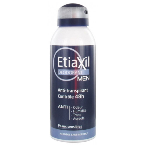 Etiaxil Deodorant Men Anti-Transpirant Controle 48H Aerosol 150 ml Чоловічий дезодорант аерозольний