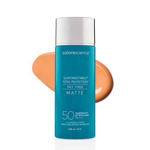 Colorescience Sunforgettable Total Protection Face Shield Matte SPF 50 55 ml Сонцезахисний крем для обличчя з матуючим ефектом