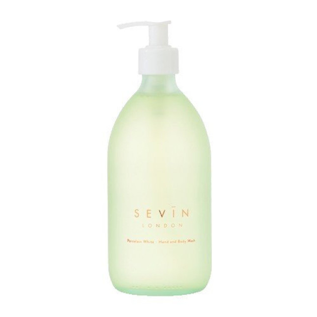 SEVIN Porcelain White Hand and Body Wash 500 ml Гель для рук та тіла  (скляна пляшка)