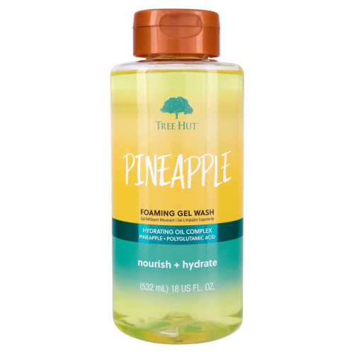 Tree Hut Pineapple Foaming Gel Wash 532ml Гель для душу