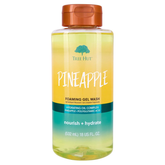Tree Hut Pineapple Foaming Gel Wash 532ml Гель для душу