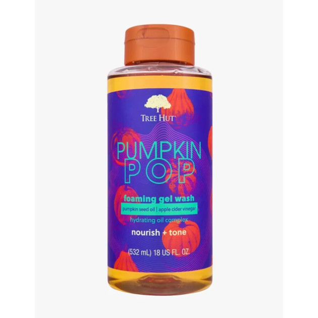 Tree Hut Pumpkin Pop Foaming Gel Wash 532ml Гель для душа