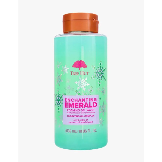 Tree Hut Enchanting Emerald Foaming Gel Wash 532ml Гель для душу