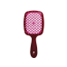Janeke Superbrush The Original 86SP226BOR Щітка Бургундія з рожевим