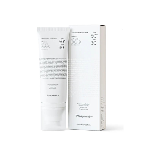 Transparent Lab Lightweight Sunscreen SPF50+ 100ml Легкий сонцезахисний крем
