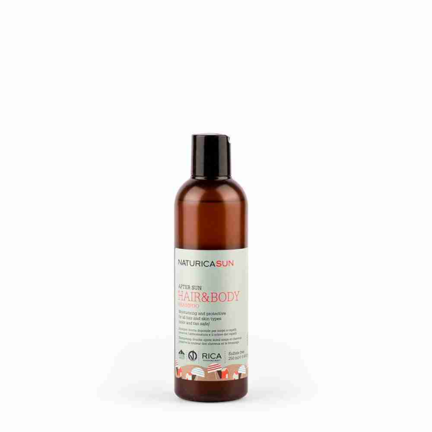 Rica After Sun Hair & Body Shampoo 250 ml Увлажняющий шампунь для волос и тела после загара