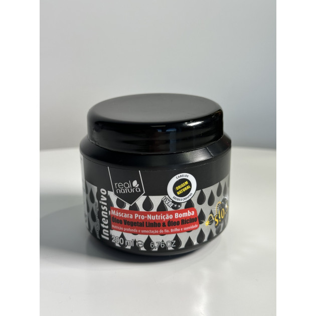 Real Natura Pro Nutricao Bomba 200ml Маска зволожуюча, відновлююча