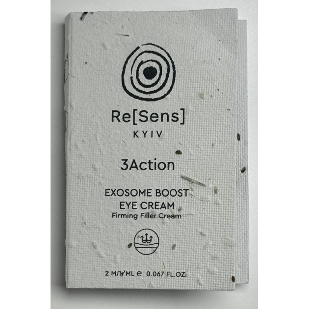 SAMPLE Re[Sens] 3 Action Exocome Boost Eye Cream Зразок крем-філеру навколо очей потрійної дії