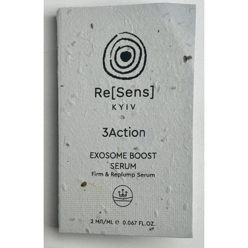 SAMPLE Re[Sens] 3 Action Exocome Boost Serum Зразок нейросироватки потрійної дії