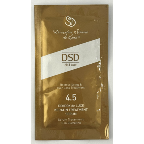 SAMPLE DSD de Luxe 4.5 Keratin Treatment Serum Зразок відновлювальної сироватки з кератином
