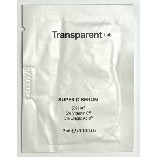 SAMPLE Transparent Lab Super C Serum Зразок сироватки з вітаміном С