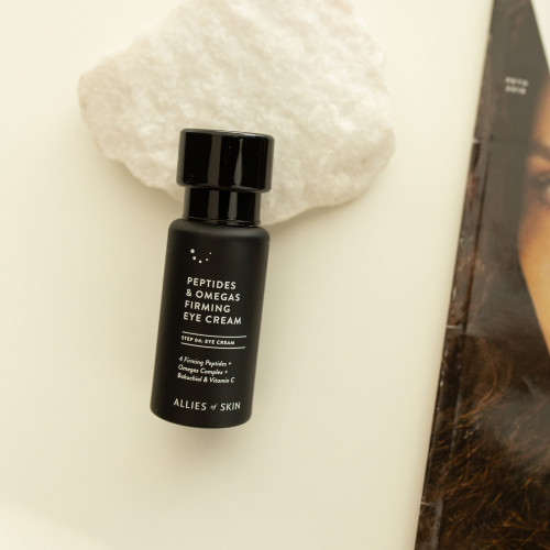 Allies of Skin Peptides & Omegas Firming Eye Cream 15 ml Зміцнюючий крем для шкіри навколо очей з пептидами і омега-комплексом