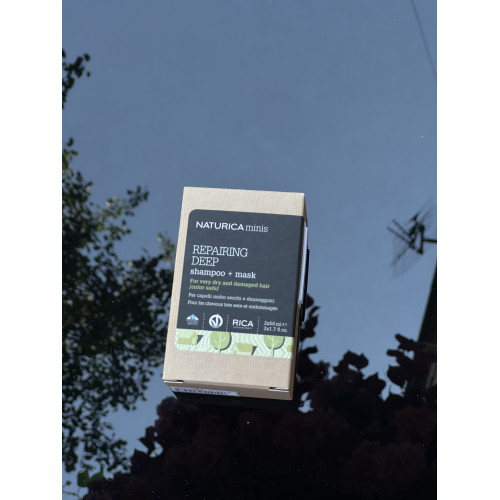 Rica Repairing Deep Minis 2x50 ml Мини набор для глубокого обновления: шампунь и маска