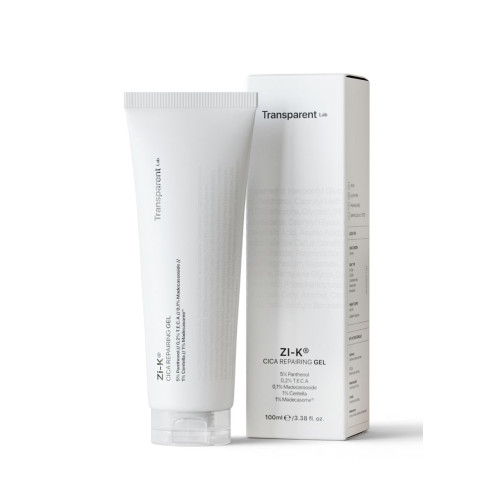 Transparent Lab Zi-K Calming Face Gel 100 ml Відновлюючий гель для обличчя з екстрактом центели