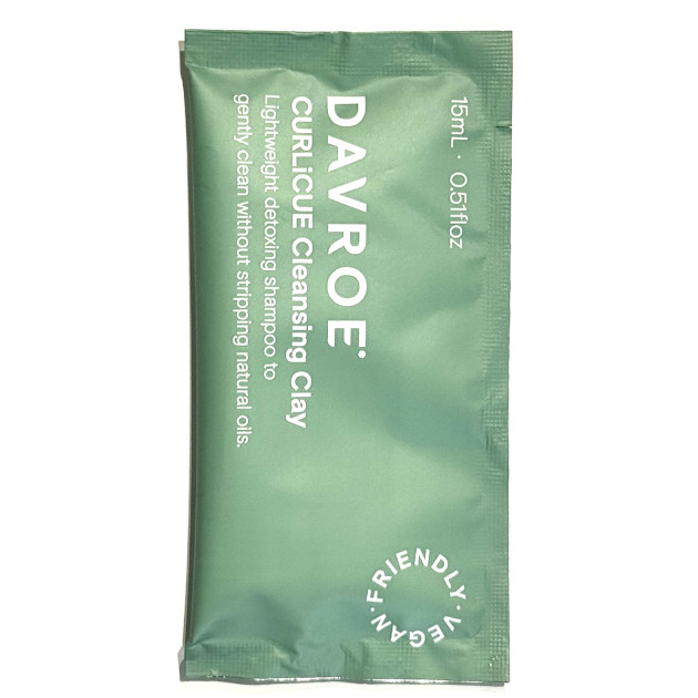 SAMPLE Davroe Curlicue Cleansing Clay Shampoo Зразок детокс-шампуню з глиною