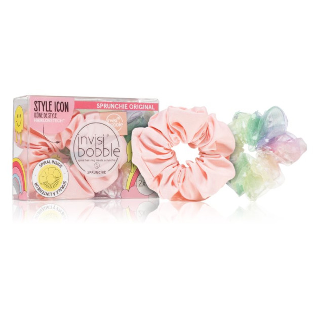 Резинка-браслет для волосся invisibobble SPRUNCHIE Duo Retro Dreamin Hue-Man Love