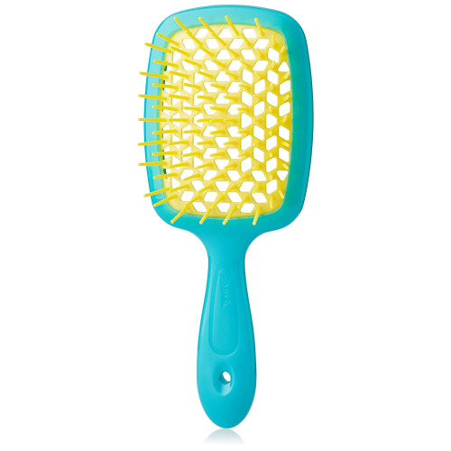 Щетка Janeke Superbrush The Original 86SP226TSE Зеленая/желтая