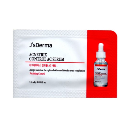 SAMPLE J'sDerma Acnetrix Control AC Serum Niacinamide 8% Zn-PCA 1% 1ml
