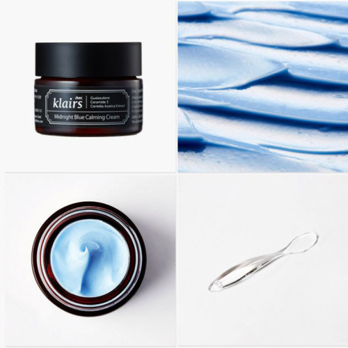 Dear Klairs Midnight Blue Calming Cream 30ml Заспокійливий нічний крем для обличчя