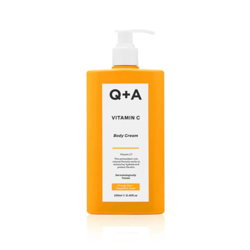Q+A Vitamin C Body Cream  250ml Крем для тіла з Вітаміном С