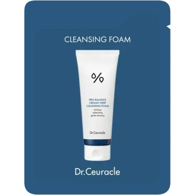 SAMPLE Dr.ceuracle Pro Balance Soothing Cleansing Foam Зразок гелю для вмивання з пробіотиками