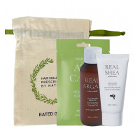 Rated Green  Набір мініатюр з шампунем Real Argan