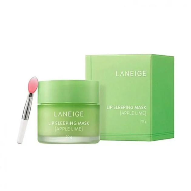 Laneige Lip Sleeping Mask (Apple Lime) 20ml Нічна відновлювальна маска для губ з яблуком та лаймом