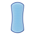 Pet Teezer Mini De-shedding&Grooming Blue Щітка для вичісування собаки