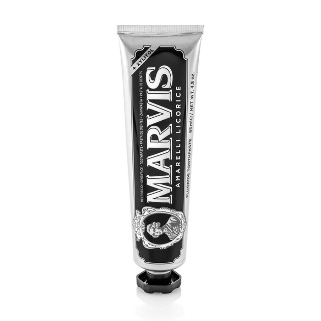 Marvis Dentifrice Amarelli Licorice 85 ml Зубная паста Лакрица-мята + Ксилитол