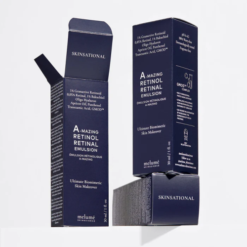 Melume A-mazing Retinol Retinal Emulsion 30ml Нічна мікроемульсія з ретиноїдом і ретиналем