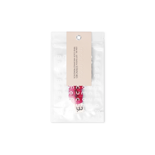 MON MOU Silk Slim Scrunchie Тонка шовкова резинка (ягідна)