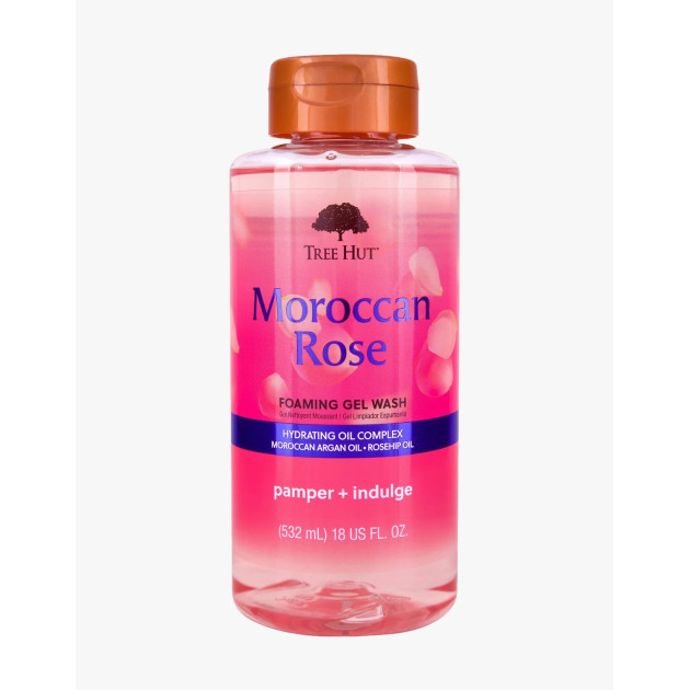 Tree Hut Moroccan Rose Foaming Gel Wash 532ml Гель для душу