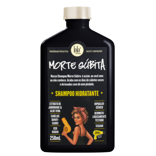 Lola Cosmetics Morte Subita Shampoo 250 ml Шампунь для сухого та пошкодженного волосся