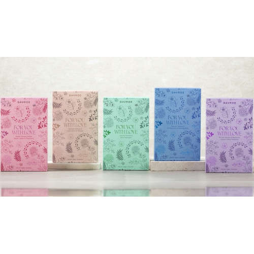 Davroe For You with love Moisture Senses&Luxe Leave-In Masque Набор Полноразмерных средств для Увлажнения