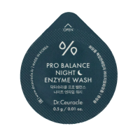 Dr.Ceuracle Pro Balance Night Enzyme Wash (0,5g x 1шт) Вечірня ензимна пудра з пробіотиками