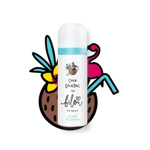 Bilou Coco Cocktail 50ml Мини-пенка для душа