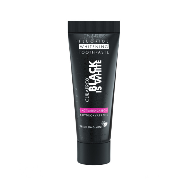 CURAPROX Black is White 10ml Отбеливающая зубная паста