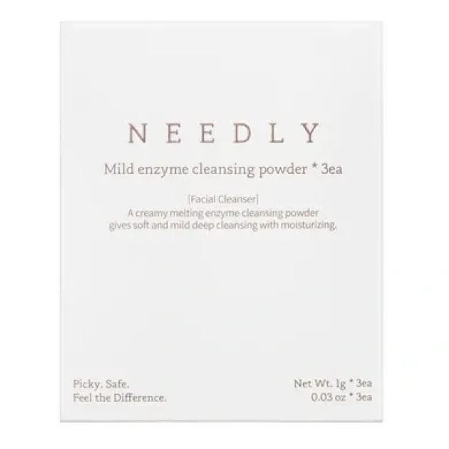 Needly Mild Enzyme Cleansing Powder 3*1g М'яка ензимна пудра для вмивання
