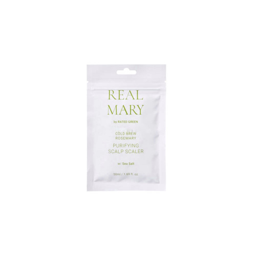 Rated Green Real Mary Cold Brewed Rosemary Purifyng Scalp Scaler 50ml Очищаюча маска з морською сіллю