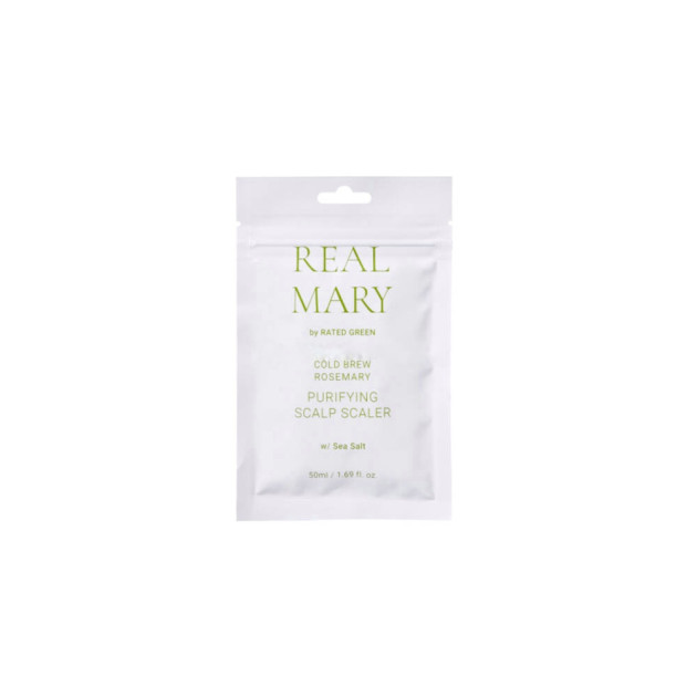 Rated Green Real Mary Cold Brewed Rosemary Purifyng Scalp Scaler 50ml Очищающая маска с морской солью