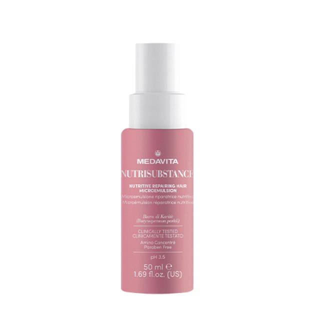Medavita Nutrisubstance Nutritive Repairing Hair Microemulsion 50ml Живильна мікроемульсія для сухого волосся